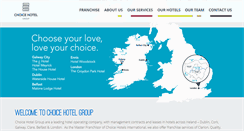 Desktop Screenshot of choicehotelgroup.ie