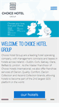 Mobile Screenshot of choicehotelgroup.ie